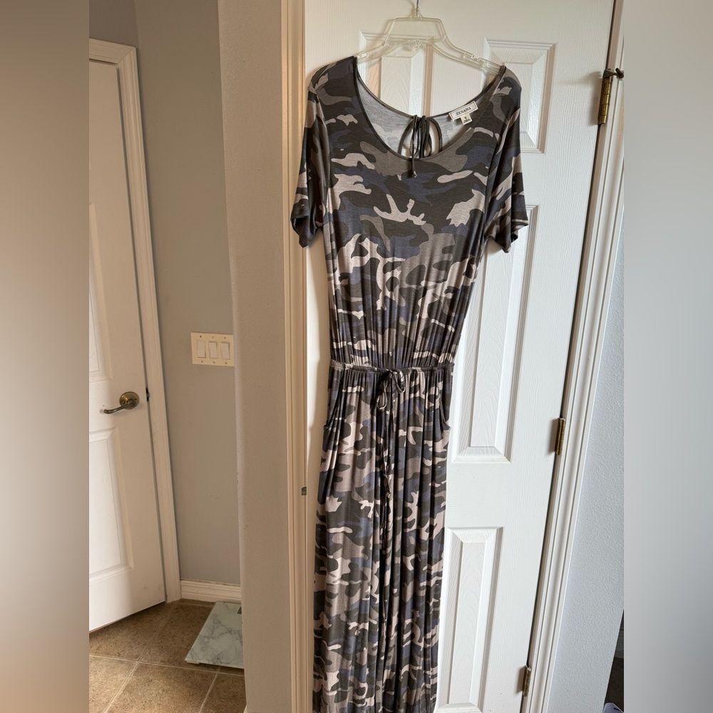 Zenana Camo Jumpsuit